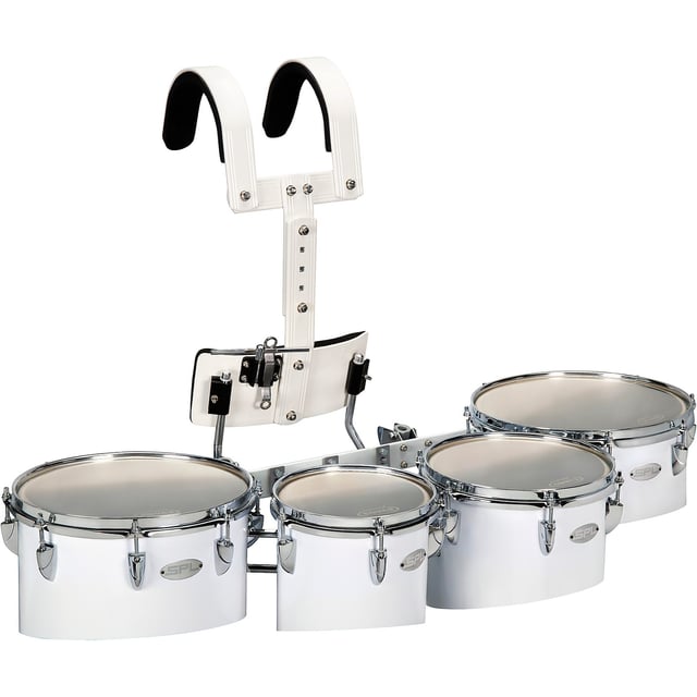 Sound Percussion Labs Sound Percussion Labs Birch Marching Quads with Carrier 8/10/12/13