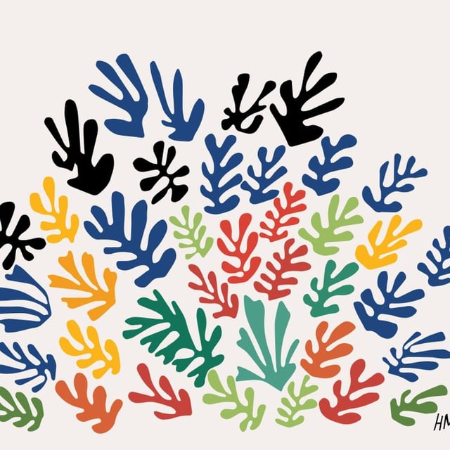 Matisse - The Sheaf - La Gerbe - Papiers Découpés - The Cut-Outs
