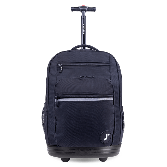 Sundance Laptop Rolling Backpack (20 Inch) in Black
