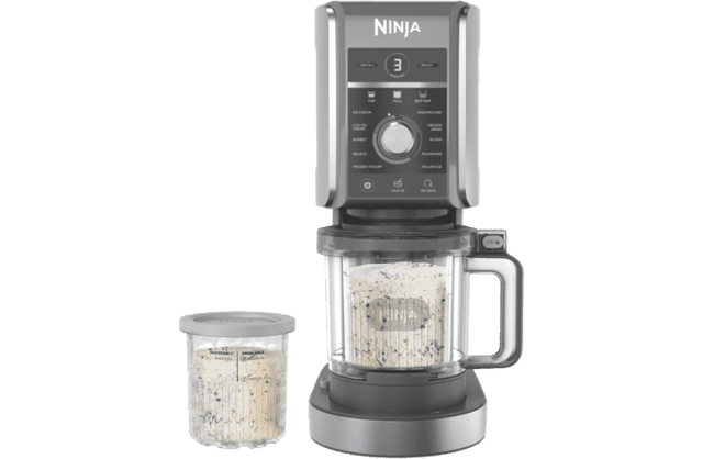 NinjaCreami Deluxe Ice Cream Maker Silver