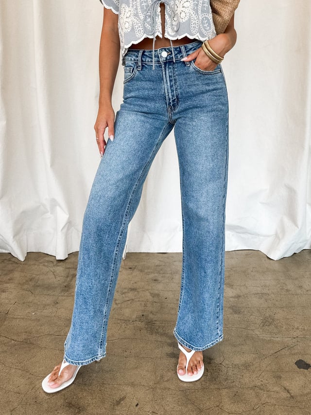 Freefalling Straight Leg Jeans