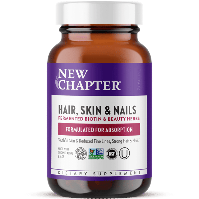 Hair, Skin & Nails: Fermented Biotin & Beauty Herbs