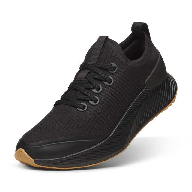 Men's Tree Gliders - Natural Black (Rugged Khaki Sole)