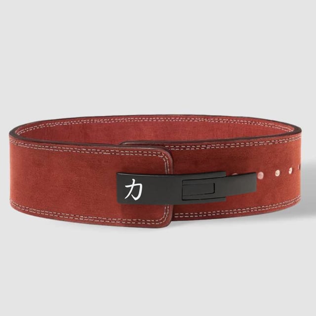 10MM Lever Belt - Burgundy - IPF Approved
