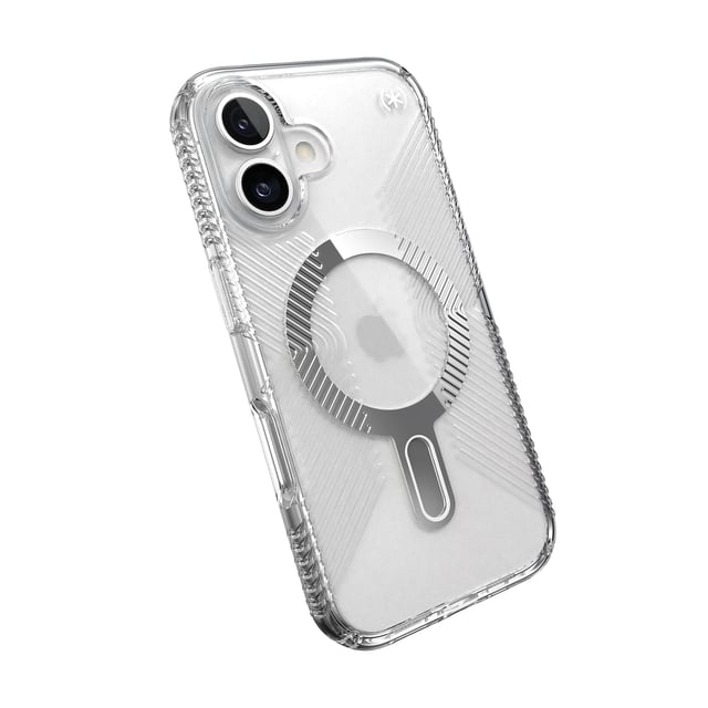 Presidio Perfect-Clear Grip MagSafe with ClickLock Apple iPhone 16 Case