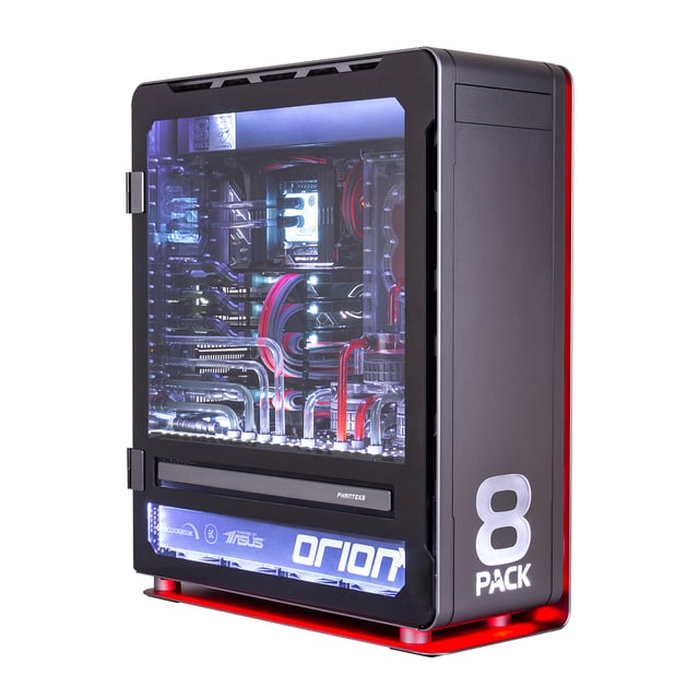 8Pack OrionX2 Dual System Extreme Overclocked PC - Intel Core i9 10980XE & Intel Core i7 10700K