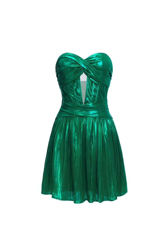 Harper Strapless Hollow Mini Dress
