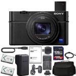 Sony Cyber-Shot DSC-RX100 VII Digital Camera (DSC-RX100M7) + AOM 128GB Bundle Package Kit