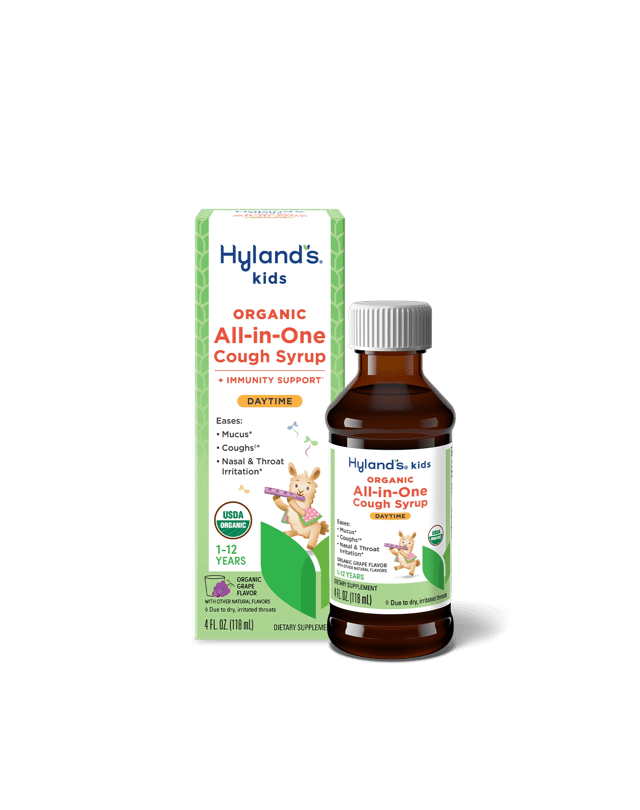 Organic Kids All-in-One Cough Syrup Daytime