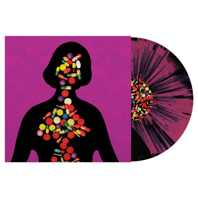 TV Girl + George Clanton - Fauxllennium - 12" Pink/Black Splatter Vinyl