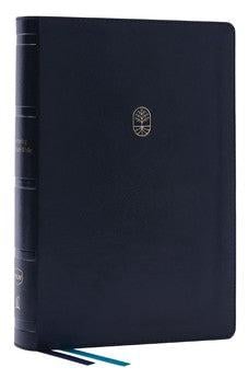 NKJV Encountering God Study Bible (Black Leathersoft, Red Letter, Thumb Indexed)
