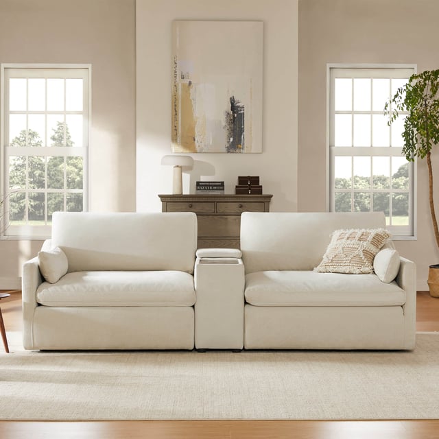 Kenna 2-Piece Modular Sofa (90")