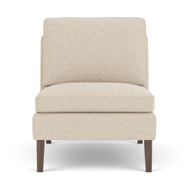 Skye Armless Chair - Fabric