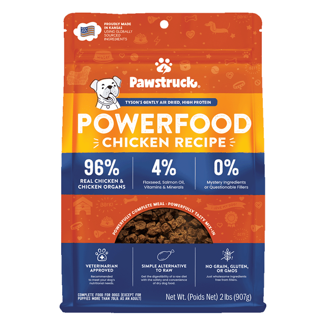 Air Dried Dog Food, Chicken Recipe