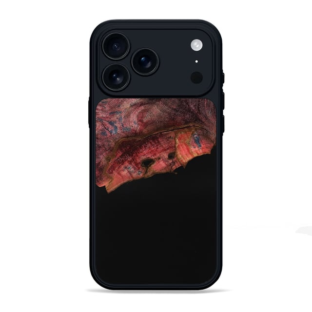iPhone 17 Pro Max Wood Phone Case - Minta (Wood Burl, 781554)