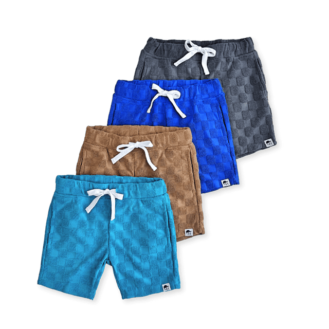 Check Terry Shorts