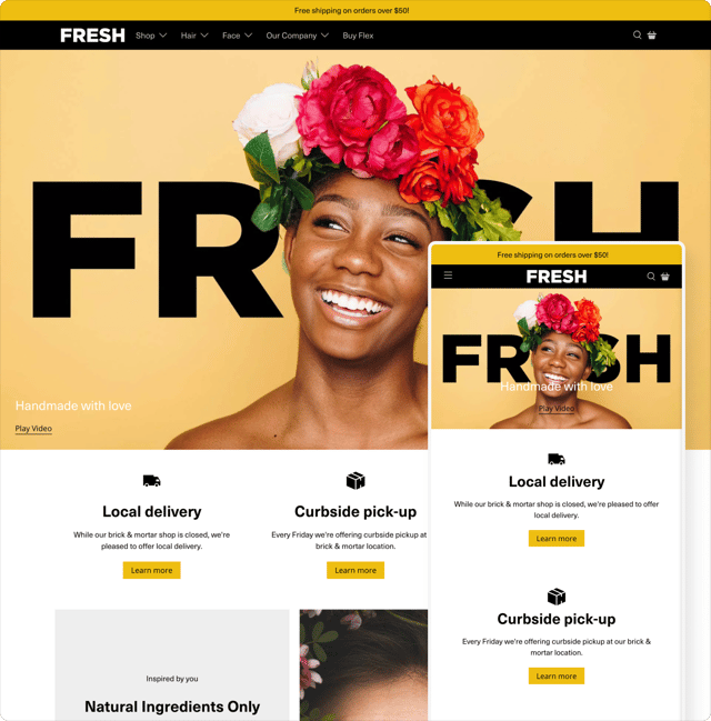 Flex Theme / Fresh