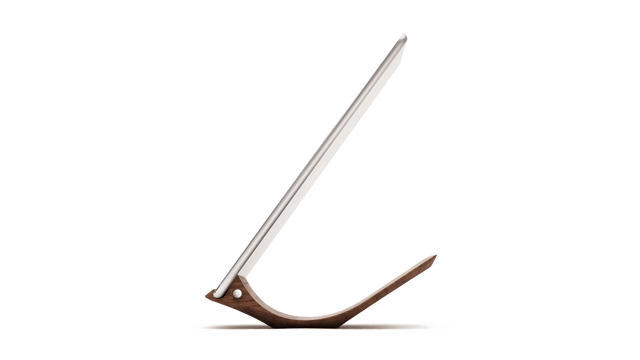 iPad Pro Stand with Apple Pencil Holder Wood