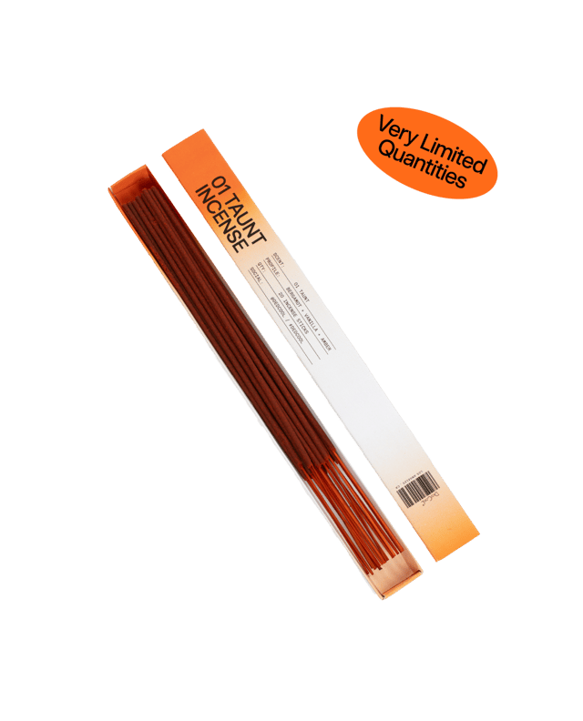 *Limited Edition* 01 "Taunt" Incense