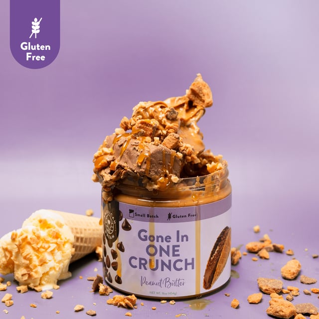 Gone In One Crunch Peanut Butter