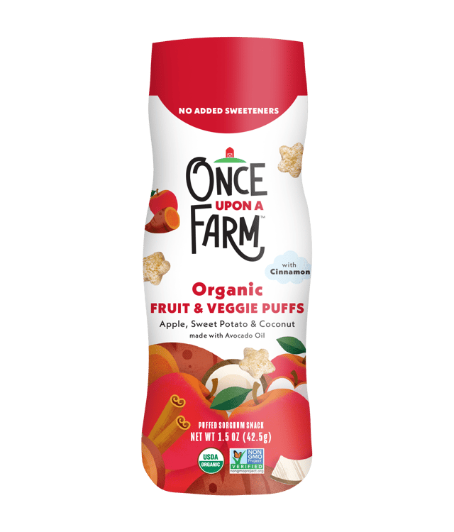 Apple, Sweet Potato & Coconut Puffs, 6ct