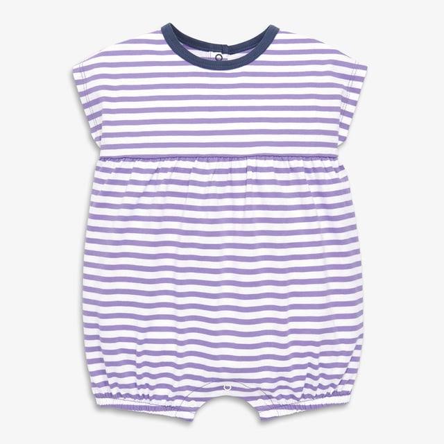 Baby bubble shortie in stripe
