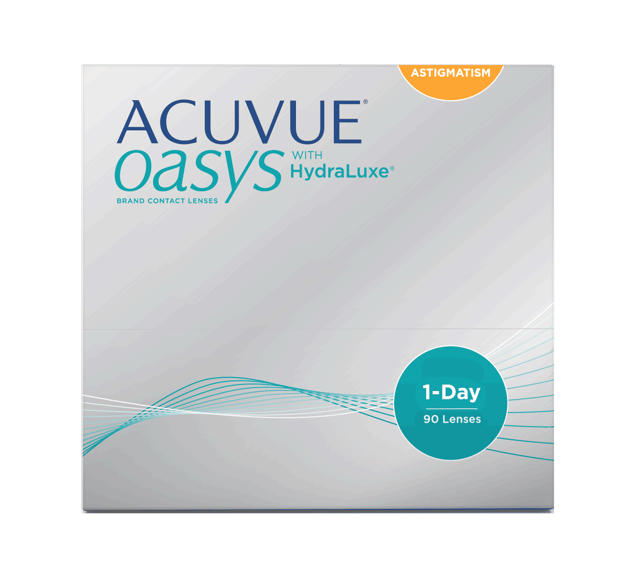 Acuvue Oasys 1-Day for Astigmatism (90 Pack)