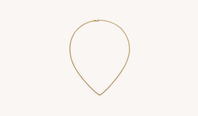 Rolo Chain 16-18 Inch 18K