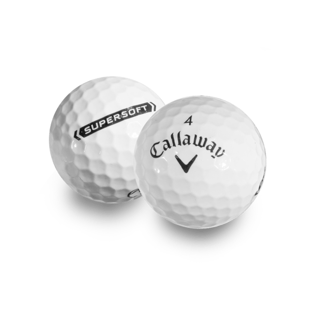 Used Callaway Super Soft Golf Balls - 1 Dozen