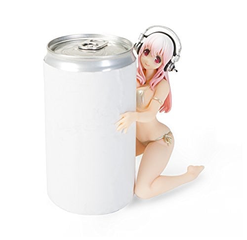 SoniComi (Super Sonico) - Sonico - Drink Holder - Champagne Gold