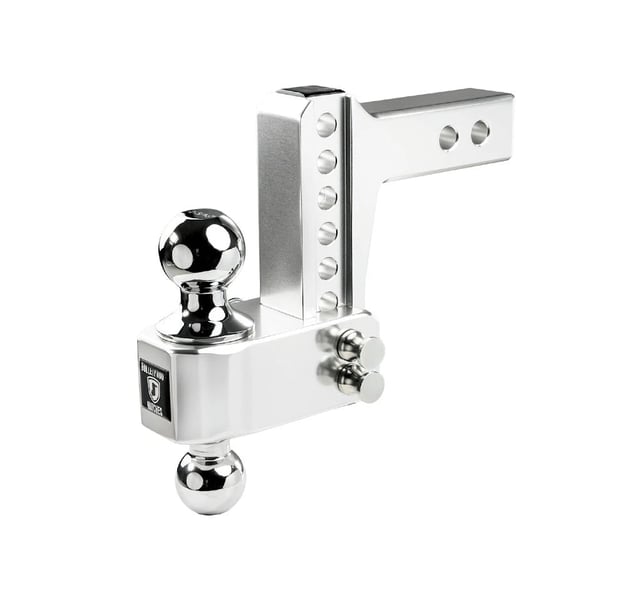 2.0" Aluminum Medium Duty 4" Drop/Rise Hitch