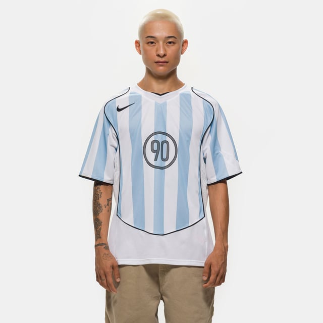 Total 90 Dri-FIT Soccer Jersey in Psychic Blue/White/Black