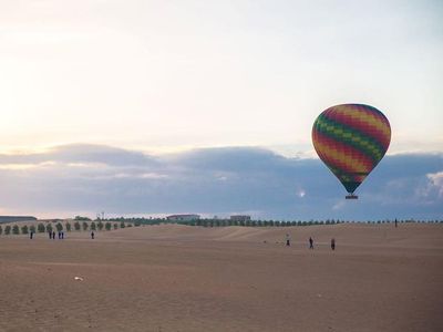 Sunrise Hot Air Balloon Ride with shopping tour