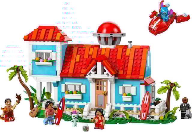 Lilo and Stitch Beach House 43268 | Disney™ | Buy online at the Official LEGO® Shop US
