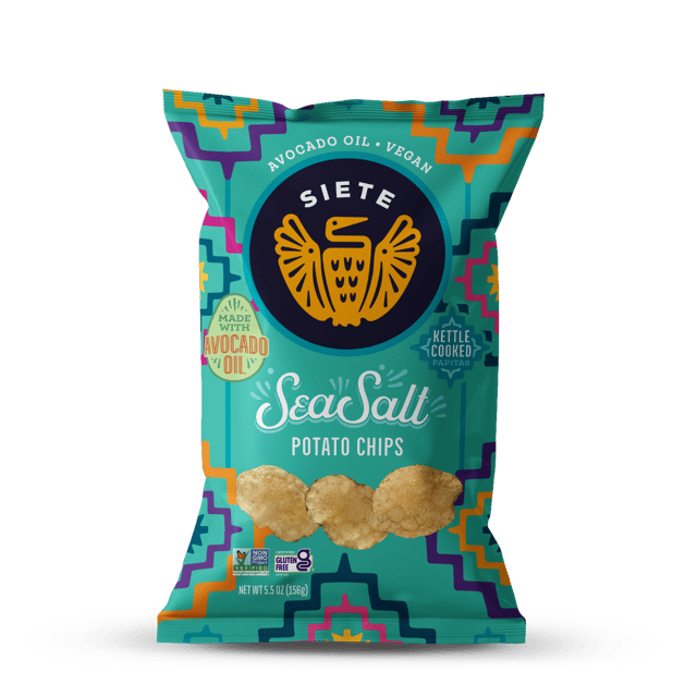 Sea Salt Kettle Cooked Potato Chips - 6 bags