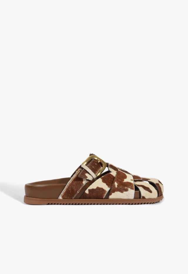 Sydney Calf Hair Clog