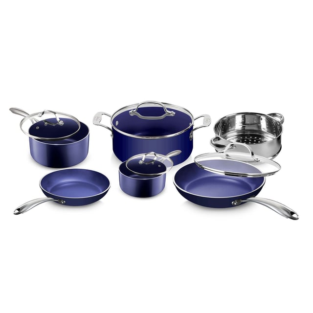 Gotham Steel Natural Collection 12-Pc. Ceramic Cookware Set