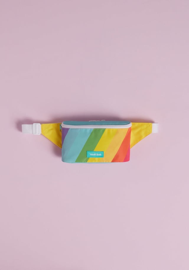 Rad Rainbow Stripe Fanny Pack