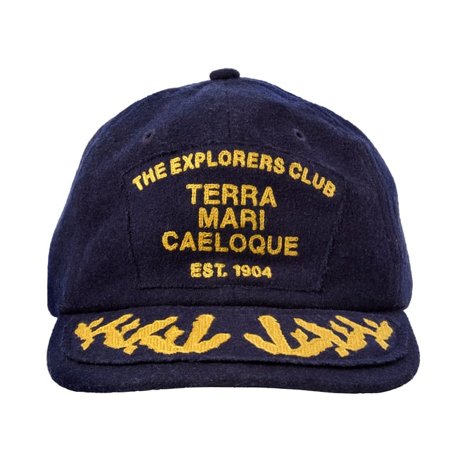 'The Explorers Club' 6-Panel Souvenir Cap (Wool)