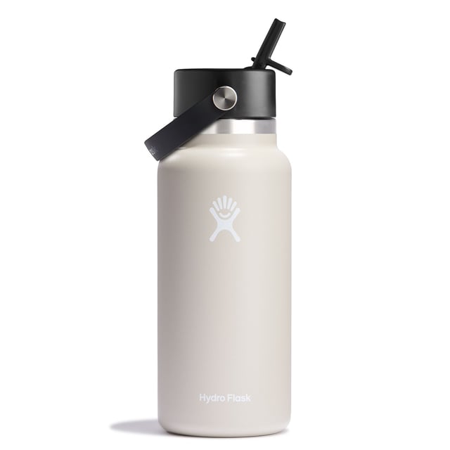 24 oz Standard Mouth with Flex Straw Cap - Oat