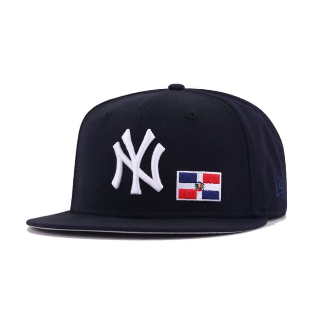 New York Yankees Navy Dominican Republic Flawless New Era 59Fifty Fitted
