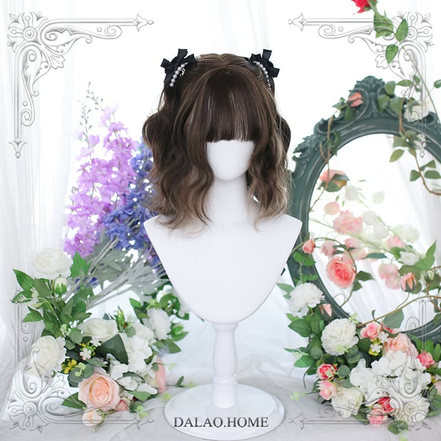 Dalao Home - Short Irregular Curly Lolita Wig