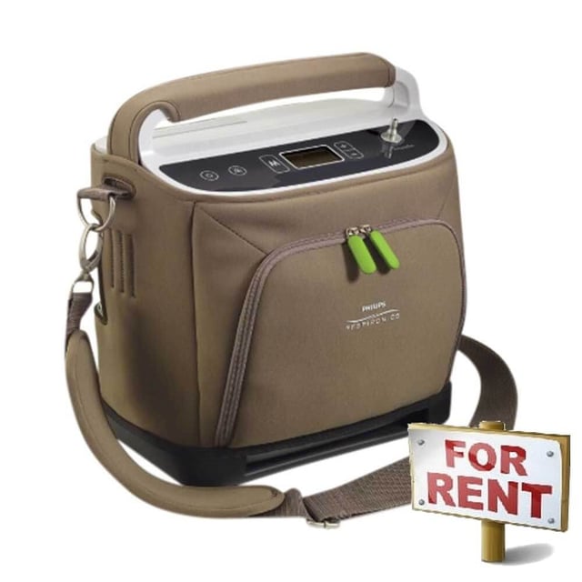 Rental Philips SimplyGo Portable Oxygen Concentrator (Continuous & Pulse)