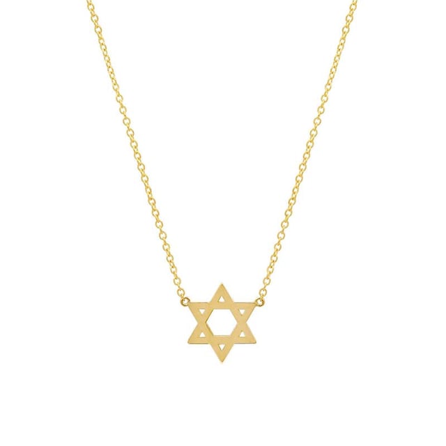 Mini Star of David Necklace