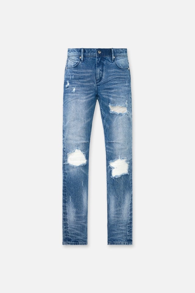 CLAYTON | MEDIUM WASH DISTRESSED