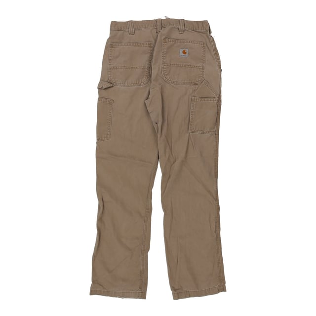 Carhartt Carpenter Trousers - 32W 32L Beige Cotton