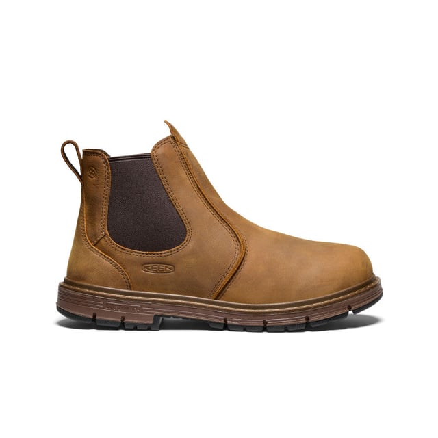 Men's San Jose Pull-On 90° Heel Boot (Soft Toe)  |  Belgian/Gum
