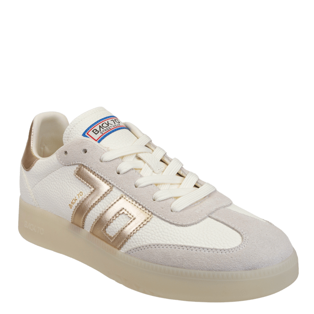 Boston-2502 Metallic Leather Sneaker