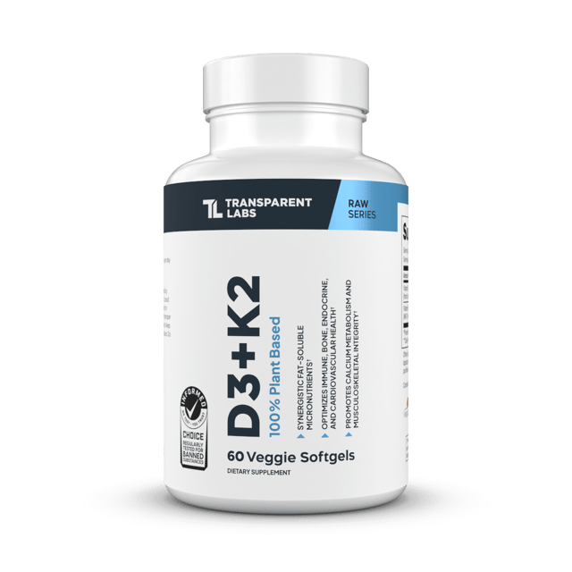Vitamin D3 and K2