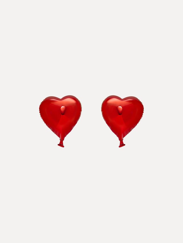 Heart Balloon Earrings